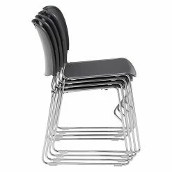 National Public Seating NPS 8500 Series Hi-Tech Ultra-Compact Plastic Seat/Back Stack Chair, Gunmetal/Chrome, 4 Pack (8502/4) 15 National Public Seating NPS 8500 Series Hi-Tech Ultra-Compact Plastic Seat/Back Stack Chair, Gunmetal/Chrome, 4 Pack (8502/4) -Stackable Folding Chairs Sales unnamed file 1000