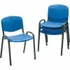 Safco Polypropylene Office Chair Stacking Chair, Blue, 4/Carton (4185BU) -Stackable Folding Chairs Sales unnamed file 1014