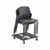 Safco Next High-Impact Polypropylene Office Chair, Black, 4/Carton (4287BL) -Stackable Folding Chairs Sales unnamed file 1028