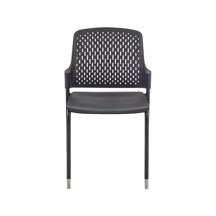 Safco Next High-Impact Polypropylene Office Chair, Black, 4/Carton (4287BL) 4 Safco Next High-Impact Polypropylene Office Chair, Black, 4/Carton (4287BL) - Image 2