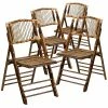 Flash Furniture American Champion Bamboo Armless Folding Chair, Wood, 4/Pack 2 Flash Furniture American Champion Bamboo Armless Folding Chair, Wood, 4/Pack -Stackable Folding Chairs Sales unnamed file 104