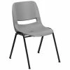 Flash Furniture HERCULES Plastic Shell Stack Chair, Gray (RUTEO1GYGG) -Stackable Folding Chairs Sales unnamed file 1052
