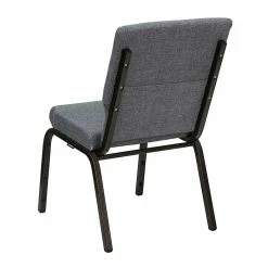 Flash Furniture HERCULES 32 1/4" X 18.5'' Church Chairs W/4.25'' Seat Gold Vein Frame (XUCH60096BEIJGY) -Stackable Folding Chairs Sales unnamed file 1067
