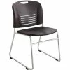 Safco Vy Plastic Stacking Chair, Black, 2/Carton (4292BL) -Stackable Folding Chairs Sales unnamed file 1096