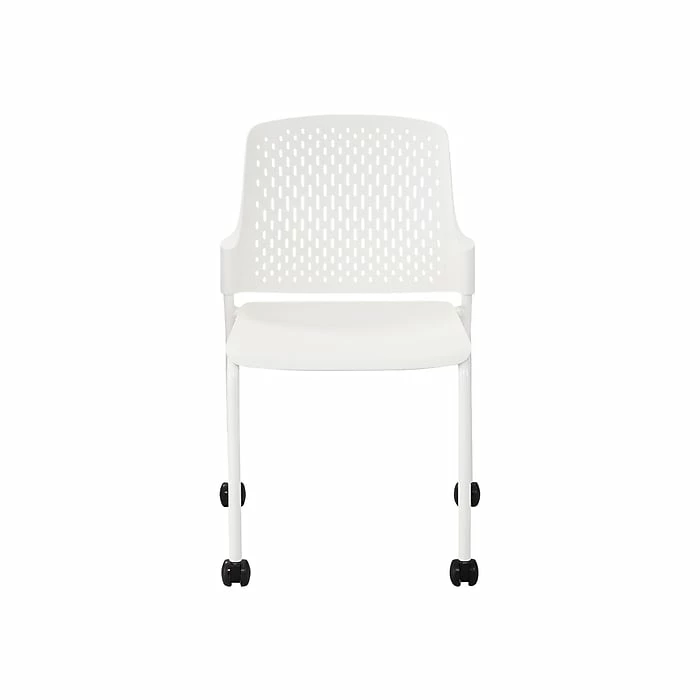 Safco Next Polypropylene Office Chair, White, 4/Carton (4314WH) 4 Safco Next Polypropylene Office Chair, White, 4/Carton (4314WH) - Image 2