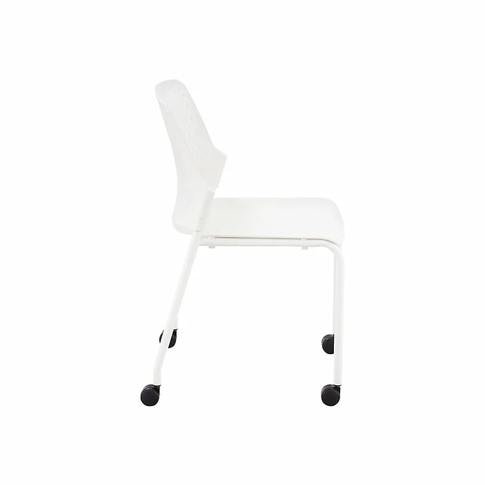 Safco Next Polypropylene Office Chair, White, 4/Carton (4314WH) 5 Safco Next Polypropylene Office Chair, White, 4/Carton (4314WH) - Image 3