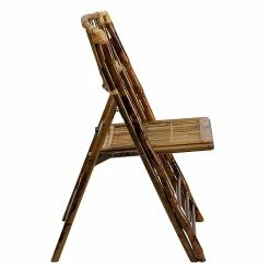 Flash Furniture American Champion Bamboo Armless Folding Chair, Wood, 4/Pack -Stackable Folding Chairs Sales unnamed file 111