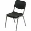 Iceberg Rough "N" Ready Original Stacking Chair, Blow Mold Plastic, Black, Seat: 15 1/4"W X 17"D, Back: 15 1/2"W X 16"H, 4/Ct -Stackable Folding Chairs Sales unnamed file 1117