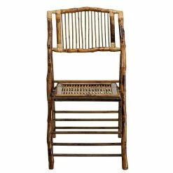 Flash Furniture American Champion Bamboo Armless Folding Chair, Wood, 4/Pack -Stackable Folding Chairs Sales unnamed file 112