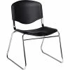 Global Offices To Go® Armless Stack Chair, Plastic, Black, Seat: 18"w X 18"D, Back: 18"W X 14"H, 2/Ct 1 Global Offices To Go® Armless Stack Chair, Plastic, Black, Seat: 18"w X 18"D, Back: 18"W X 14"H, 2/Ct -Stackable Folding Chairs Sales unnamed file 1134