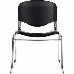 Global Offices To Go® Armless Stack Chair, Plastic, Black, Seat: 18"w X 18"D, Back: 18"W X 14"H, 2/Ct -Stackable Folding Chairs Sales unnamed file 1137
