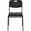 Flash Furniture HERCULES™ Plastic Powder Coated Frame Stack Chair, Black, 12/Pack -Stackable Folding Chairs Sales unnamed file 1171
