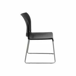 Flash Furniture HERCULES Polypropylene Office Stacking Chair, Black, 4/Pack (4RUT238ABKxx) -Stackable Folding Chairs Sales unnamed file 1215