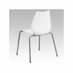 Flash Furniture HERCULES Polypropylene Office Stacking Chair, White, 4/Pack (4RUT288WHxx) -Stackable Folding Chairs Sales unnamed file 1252