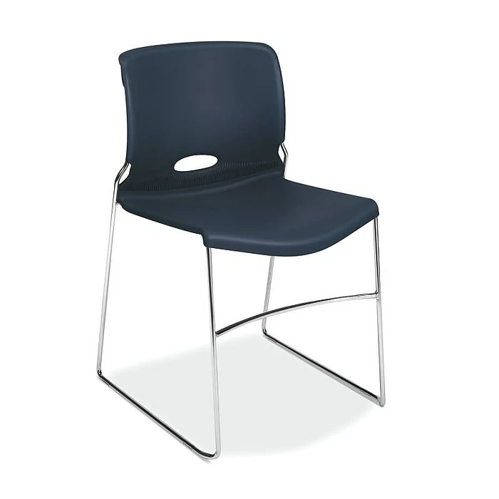 HON Olson High-Density Stacking Chair, Regatta Shell (HON4041RE) 3 HON Olson High-Density Stacking Chair, Regatta Shell (HON4041RE)