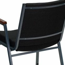Flash Furniture HERCULES 4/Pack 3'' Thick Padded Stack Chairs W/Arms (4XU60154BK) -Stackable Folding Chairs Sales unnamed file 1282