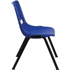Flash Furniture HERCULES™ Plastic Ergonomic Shell Stack Chair, Blue, 30/Pack -Stackable Folding Chairs Sales unnamed file 1285