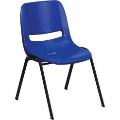 Flash Furniture HERCULES™ Plastic Ergonomic Shell Stack Chair, Blue, 30/Pack -Stackable Folding Chairs Sales unnamed file 1286
