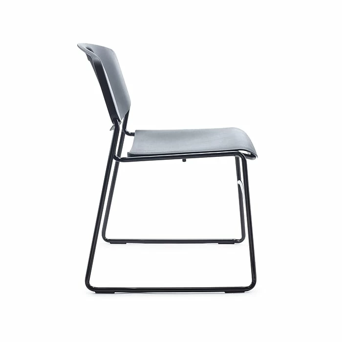 Staples Resin Student/School Chair, Black, 4/Pack (51475) 7 Staples Resin Student/School Chair, Black, 4/Pack (51475) - Image 6