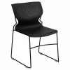 Flash Furniture Hercules Plastic Stack Chair, Black (RUT438BKGG) -Stackable Folding Chairs Sales unnamed file 1334