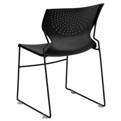 Flash Furniture Hercules Plastic Stack Chair, Black (RUT438BKGG) -Stackable Folding Chairs Sales unnamed file 1340