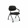 HON Fabric Floating Back Nesting Chair, Casters, Black (BSXVL303MM10T) -Stackable Folding Chairs Sales unnamed file 1352
