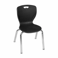 Stackable Folding Chairs Sales 16 Regency Seating Andy 15" Polypropylene Stack Chair, Black (4520BK)