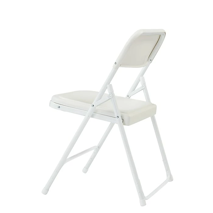 National Public Seating 800 Series Premium Lightweight Plastic Folding Chair, Bright White, 100 Pk (821/100) 8 National Public Seating 800 Series Premium Lightweight Plastic Folding Chair, Bright White, 100 Pk (821/100) - Image 6
