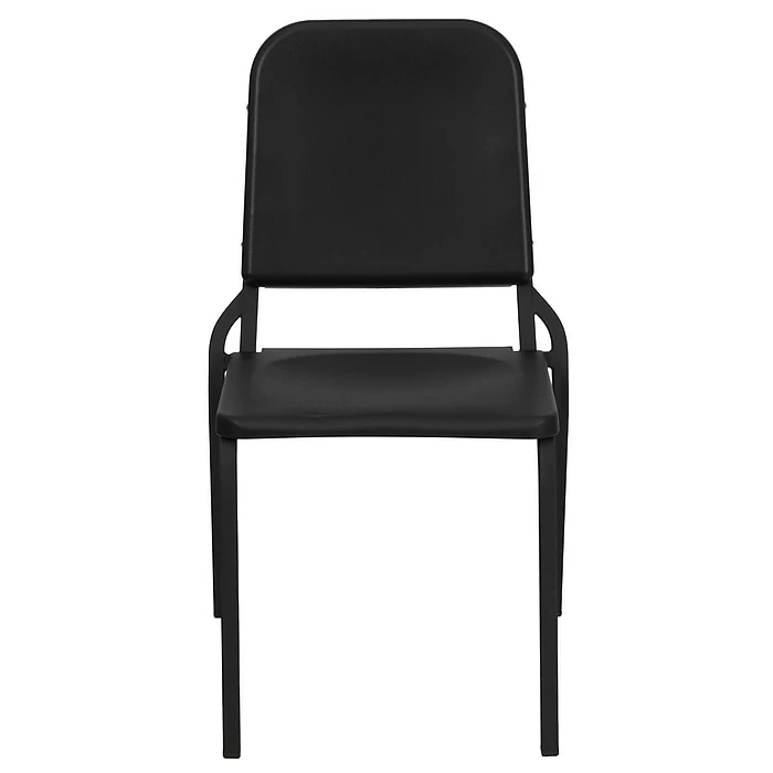 Flash Furniture HERCULES™ Polypropylene Stackable Melody Band/Music Chair, Black 11 Flash Furniture HERCULES™ Polypropylene Stackable Melody Band/Music Chair, Black - Image 9