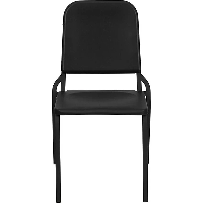 Flash Furniture HERCULES™ Polypropylene Stackable Melody Band/Music Chair, Black, 12/Pack 4 Flash Furniture HERCULES™ Polypropylene Stackable Melody Band/Music Chair, Black, 12/Pack - Image 2