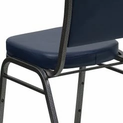 Flash Furniture HERCULES 4/Pack Banquet Chairs W/Vinyl Seat Silver Vein Frame (4FDC01SVNY) -Stackable Folding Chairs Sales unnamed file 150