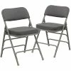 Flash Furniture HERCULES Series Fabric Folding Chair, Gray, 2/Pack (2HAMC320AFGRY) -Stackable Folding Chairs Sales unnamed file 160