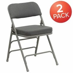 Flash Furniture HERCULES Series Fabric Folding Chair, Gray, 2/Pack (2HAMC320AFGRY) 13 Flash Furniture HERCULES Series Fabric Folding Chair, Gray, 2/Pack (2HAMC320AFGRY) -Stackable Folding Chairs Sales unnamed file 162