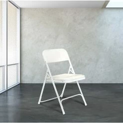 National Public Seating 800 Series Premium Lightweight Plastic Folding Chair, Bright White, 100 Pk (821/100) 19 National Public Seating 800 Series Premium Lightweight Plastic Folding Chair, Bright White, 100 Pk (821/100) -Stackable Folding Chairs Sales unnamed file 17