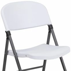Flash Furniture HERCULES Series Plastic Folding Chair, White (2DADYCD50WH) -Stackable Folding Chairs Sales unnamed file 196