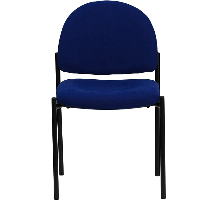 Flash Furniture Fabric Stackable Steel Side Chairs (BT5151NVY) 7 Flash Furniture Fabric Stackable Steel Side Chairs (BT5151NVY) - Image 5
