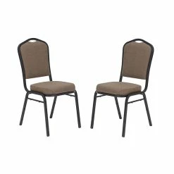 National Public Seating 9300 Series Deluxe Fabric Upholstered Stack Chair, Natural Taupe/Black Sandtex, 2 Pack (9378-BT/2) 16 National Public Seating 9300 Series Deluxe Fabric Upholstered Stack Chair, Natural Taupe/Black Sandtex, 2 Pack (9378-BT/2) -Stackable Folding Chairs Sales unnamed file 247