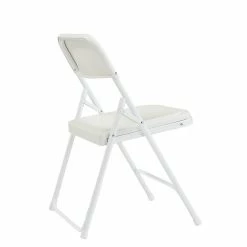 National Public Seating NPS 800 Series Premium Light-Weight Plastic Folding Chairs, Bright White, 52 Pack (821/52) -Stackable Folding Chairs Sales unnamed file 295
