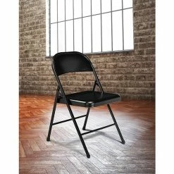 National Public Seating NPS Commercialine 900 Series Vinyl Upholstered Commercialine Folding Chairs, Black, 4 Pack (910/4) 15 National Public Seating NPS Commercialine 900 Series Vinyl Upholstered Commercialine Folding Chairs, Black, 4 Pack (910/4) -Stackable Folding Chairs Sales unnamed file 314