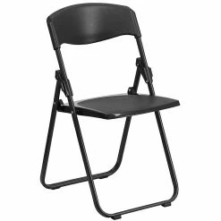 Flash Furniture HERCULES Series Plastic Folding Chair, Black, 2/Pack (2RUTIBLACK) -Stackable Folding Chairs Sales unnamed file 323