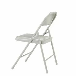 National Public Seating NPS Commercialine 900 Series Vinyl Upholstered Commercialine Folding Chairs, Gray, 4 Pack (902/4) -Stackable Folding Chairs Sales unnamed file 338