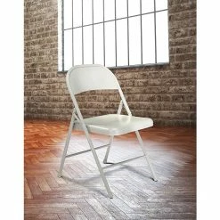 National Public Seating NPS Commercialine 900 Series Vinyl Upholstered Commercialine Folding Chairs, Gray, 4 Pack (902/4) -Stackable Folding Chairs Sales unnamed file 341
