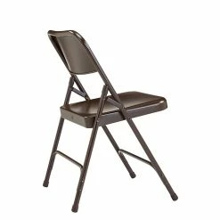 National Public Seating NPS 200 Series Premium All-Steel Folding Chairs, Brown/Brown, 100 Pack (203/100) -Stackable Folding Chairs Sales unnamed file 403