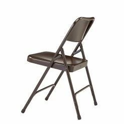 National Public Seating NPS 200 Series Premium All-Steel Folding Chairs, Brown/Brown, 100 Pack (203/100) -Stackable Folding Chairs Sales unnamed file 404