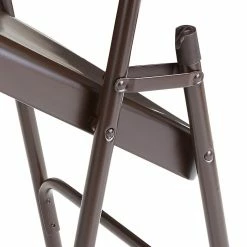 National Public Seating NPS 200 Series Premium All-Steel Folding Chairs, Brown/Brown, 100 Pack (203/100) -Stackable Folding Chairs Sales unnamed file 405
