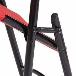 National Public Seating NPS 600 Series Plastic Blow Molded Folding Chair, Red/Black, 4 Pack (640/4) -Stackable Folding Chairs Sales unnamed file 438