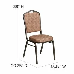 Flash Furniture HERCULES 4/Pack Banquet Chairs W/Gold Vein Frame (4FDC01GVGO) -Stackable Folding Chairs Sales unnamed file 470