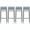 Global Bakhita Plastic Armless Bar Chair, Alloy, 4/Carton (6754ALY) -Stackable Folding Chairs Sales unnamed file 505