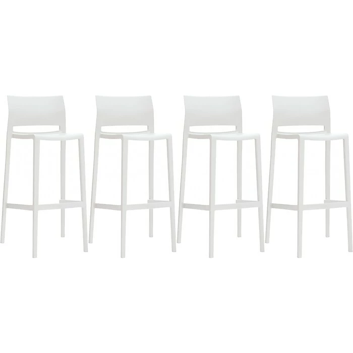 Global Bakhita Plastic Banquet/Reception Chair, Milk 4/Carton (6754MLK) 3 Global Bakhita Plastic Banquet/Reception Chair, Milk 4/Carton (6754MLK)