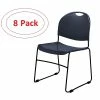 National Public Seating NPS Commercialine 850 Series Ultra Compact Stack Chair, Blue, 8 Pack (855-CL/8) -Stackable Folding Chairs Sales unnamed file 530